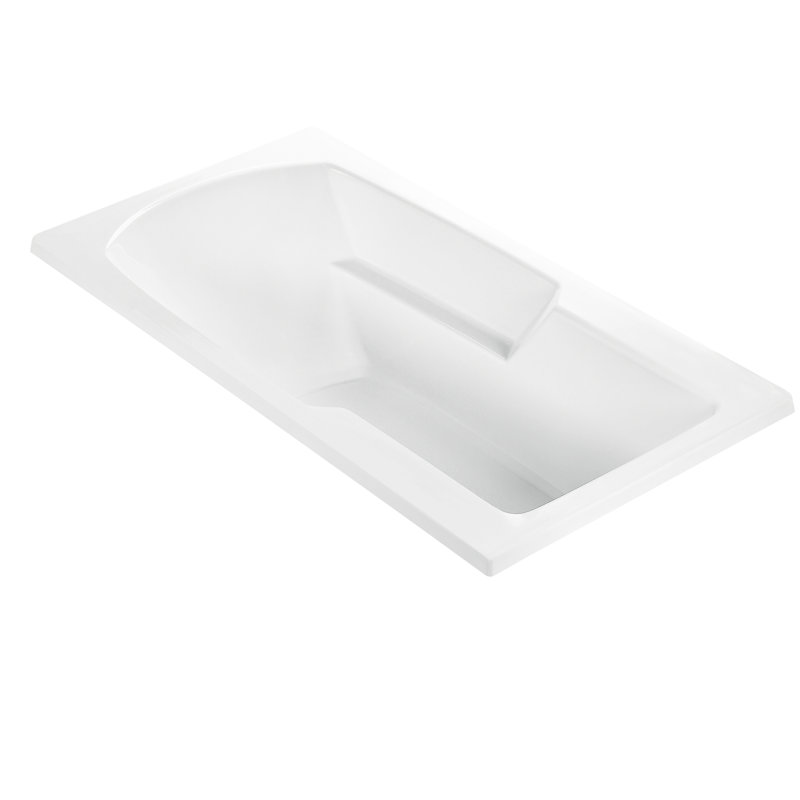 MTI Baths Wyndham 59" x 31" Drop in Combination Acrylic Bathtub with